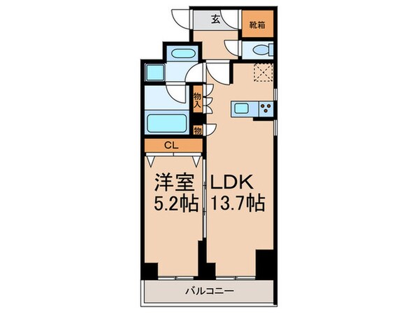 URBANLINK護国寺の物件間取画像